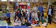 Infantil 5 A visita la biblioteca municipal_CEIP FDLR_Las Rozas