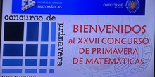 XXVII Concurso Primavera Matemáticas
