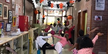 Los alumnos de comedor decoran Halloween_CEIP FDLR_Las Rozas