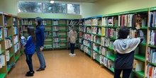 6ºA visita la biblioteca_CEIP FDLR_las Rozas