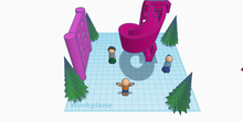 Diseños 3D para un nuevo parque en Tres Cantos de los alumnos de 5ºA