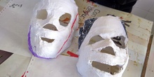 Máscaras de escayola 1