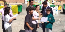 Encuantro Ecoescuela 2022_Recogida premios_CEIP FDLR_Las Rozas