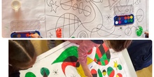 Hoy: pintamos como Miró