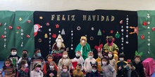 Visita Reyes Magos 1. E. Infantil, 1º y 2º de E. Primaria.