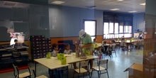 Primer día de comedor en Educación Infantil