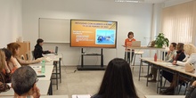 Difusión proyecto Erasmus + con alumnos y profesores
