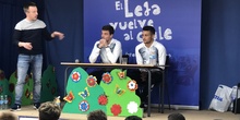Jugadores del CD Leganés visitan el cole 9